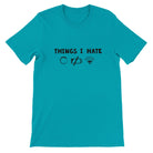 Budget Unisex Crewneck T-shirt/Things-I-Hate - Enet Images