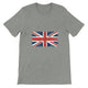Budget Unisex Crewneck T-shirt/UK-Flag-Vintage - Enet Images