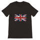 Budget Unisex Crewneck T-shirt/UK-Flag-Vintage - Enet Images