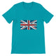 Budget Unisex Crewneck T-shirt/UK-Flag-Vintage - Enet Images