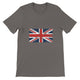 Budget Unisex Crewneck T-shirt/UK-Flag-Vintage - Enet Images
