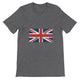 Budget Unisex Crewneck T-shirt/UK-Flag-Vintage - Enet Images