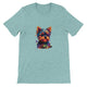 Budget Unisex Crewneck T-shirt/Yorkie-Colorful - Enet Images