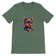 Budget Unisex Crewneck T-shirt/Yorkie-Colorful - Enet Images