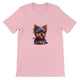 Budget Unisex Crewneck T-shirt/Yorkie-Colorful - Enet Images