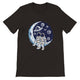 Premium Unisex Crewneck T-shirt/Astronaut-Romantic - Enet Images