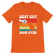Premium Unisex Crewneck T-shirt/Best-Cat-Mom-Ever - Enet Images