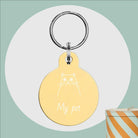 Engraved pet ID tag/Personalised - Enet Images