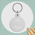 Engraved pet ID tag/Personalised - Enet Images