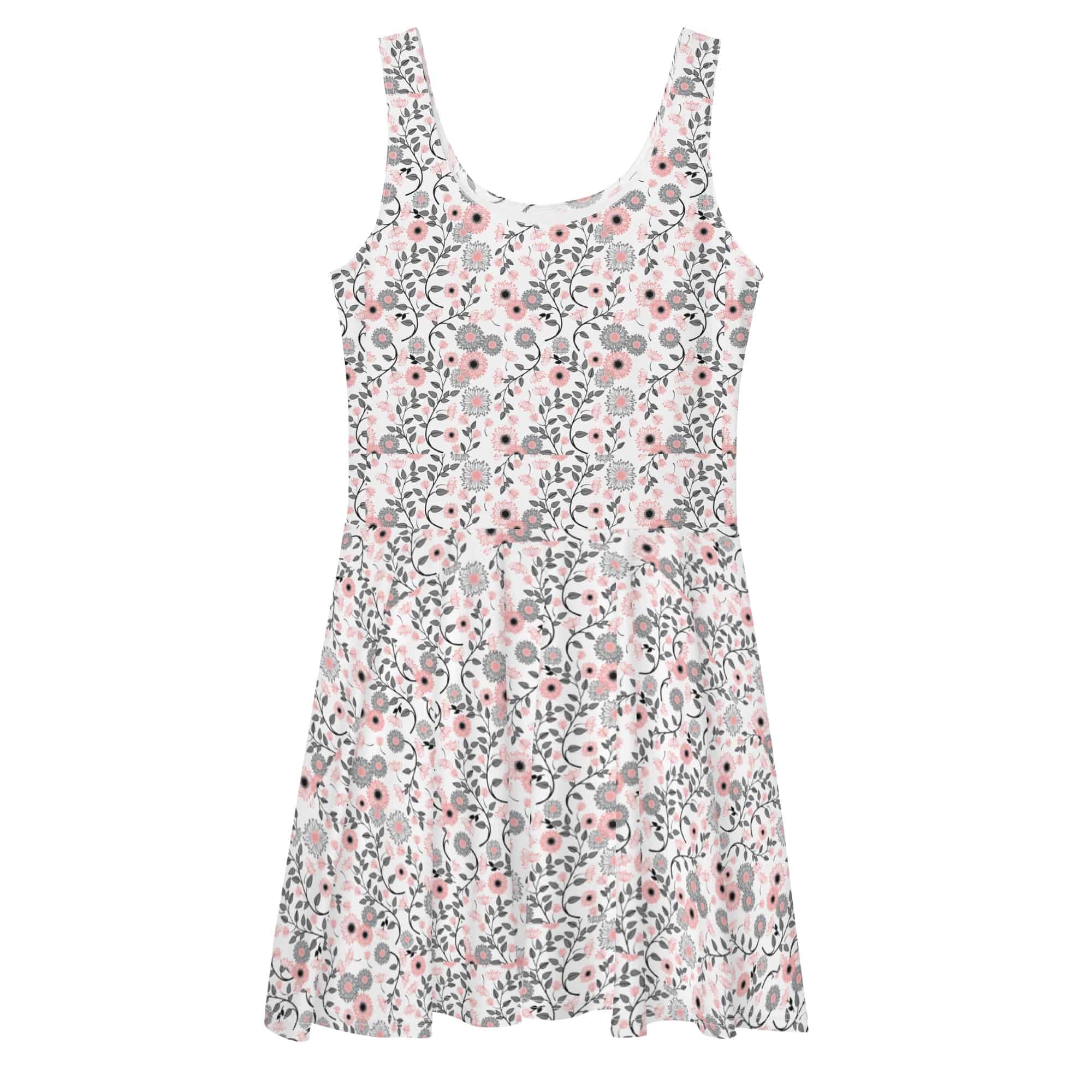 All Over Print Dress/Floral-Mix - Enet Images
