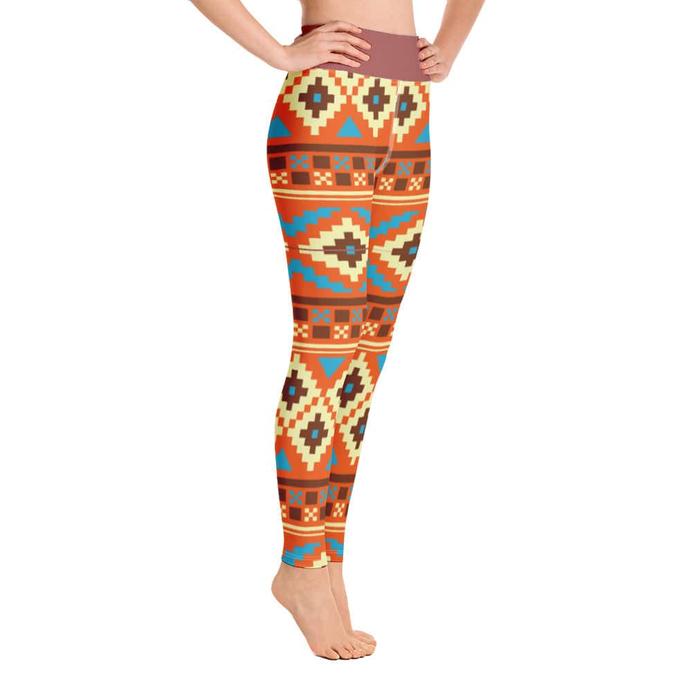 Yoga Leggings/Aztec 4 - Enet Images