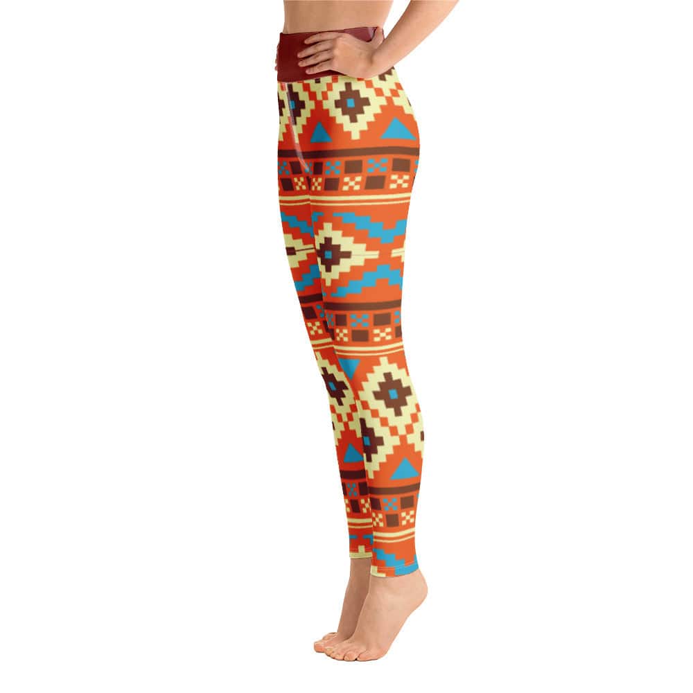 Yoga Leggings/Aztec 4 - Enet Images