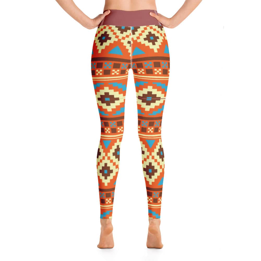 Yoga Leggings/Aztec 4 - Enet Images