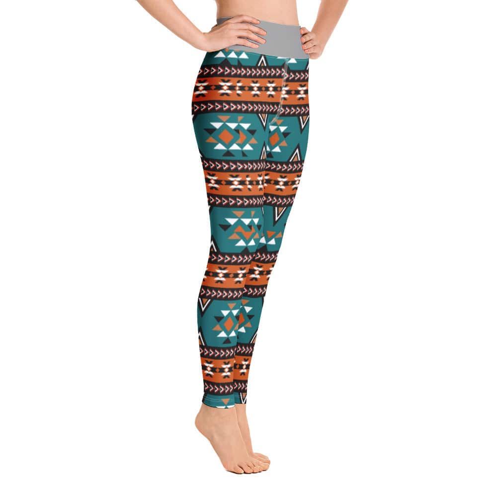 Yoga Leggings/Aztec pattern - Enet Images