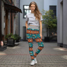 Yoga Leggings/Aztec pattern - Enet Images