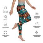 Yoga Leggings/Aztec pattern - Enet Images