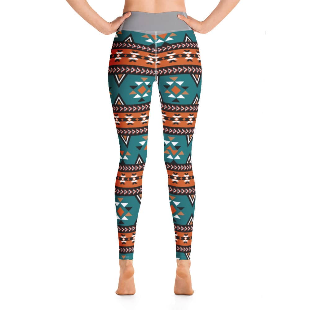 Yoga Leggings/Aztec pattern - Enet Images