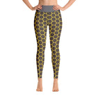 Yoga Leggings/Cells Bees Pattern 1 - Enet Images