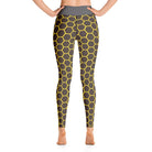 Yoga Leggings/Cells Bees Pattern 1 - Enet Images