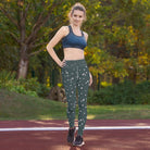 Yoga Leggings/Green & Dots - Enet Images