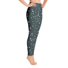 Yoga Leggings/Green & Dots - Enet Images