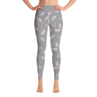 Yoga Leggings/Holiday Grey Pink - Enet Images