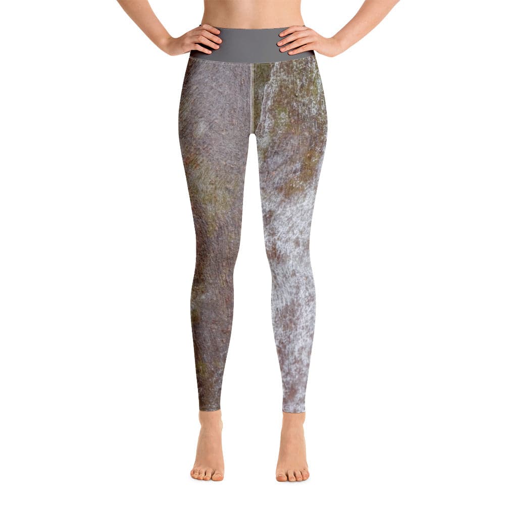 Yoga Leggings/Natural Tree Trunk - Enet Images