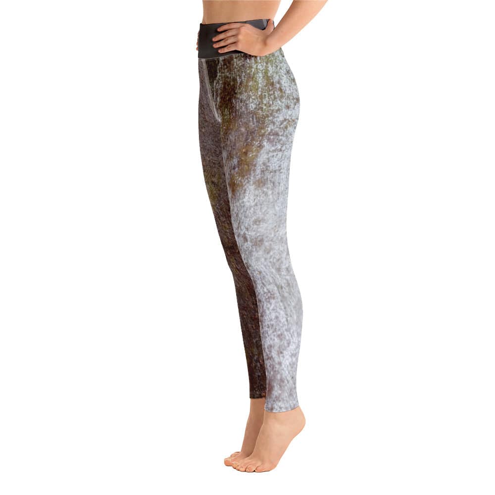 Yoga Leggings/Natural Tree Trunk - Enet Images