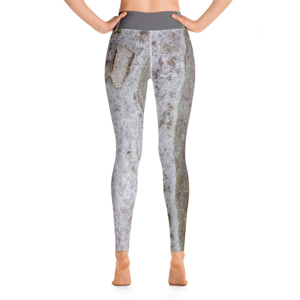 Yoga Leggings/Natural Tree Trunk - Enet Images