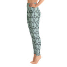 Yoga Leggings/Peace Black - Enet Images