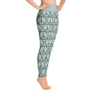 Yoga Leggings/Peace Black - Enet Images