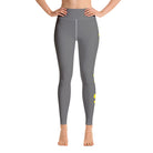 Yoga Leggings/Pet Me Yellow - Enet Images