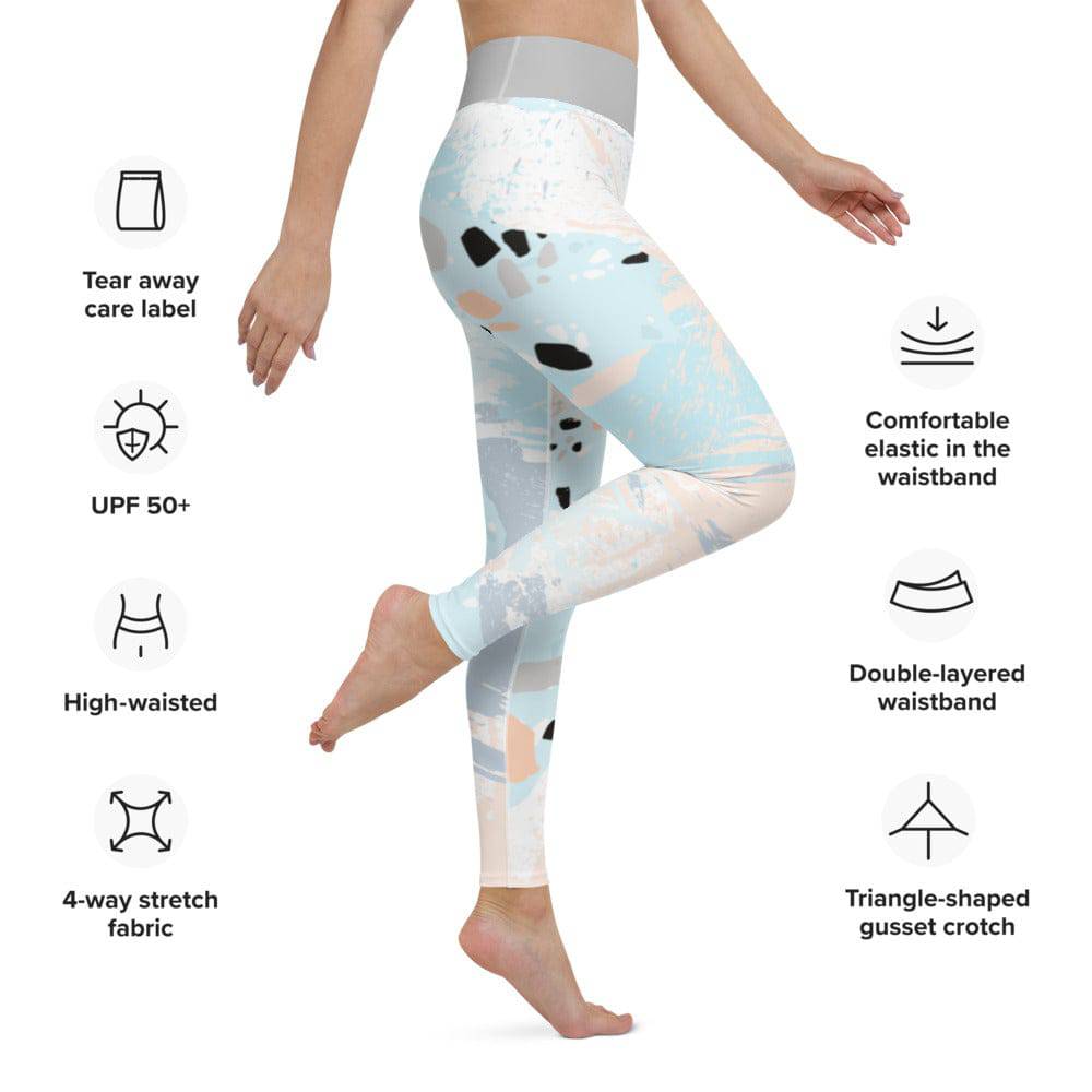 Yoga Leggings/Splash 2 - Enet Images