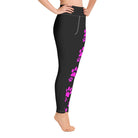 Yoga Leggings/Three Pet Prints Fushia - Enet Images