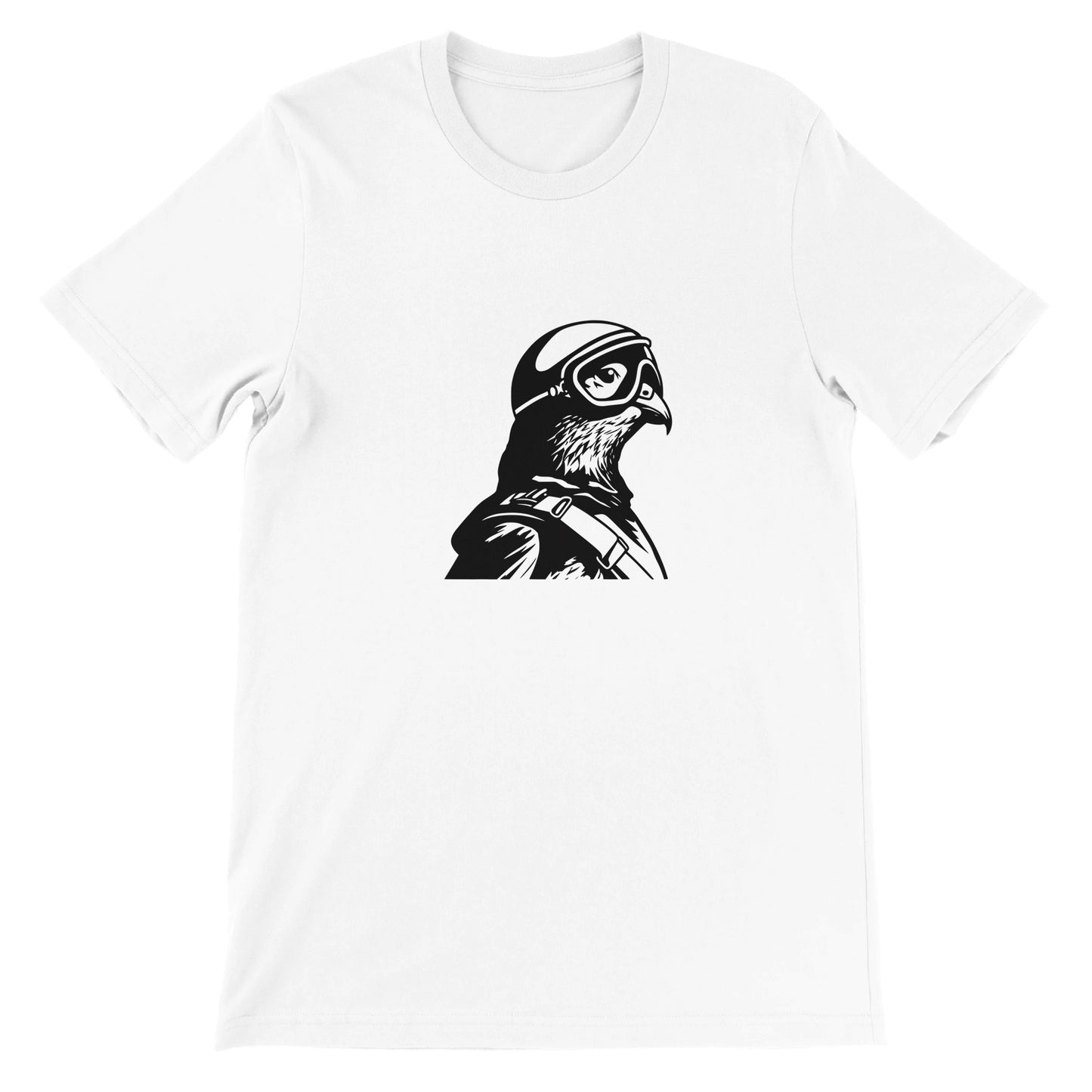 Budget Unisex Crewneck T-shirt/Pigeon-Force