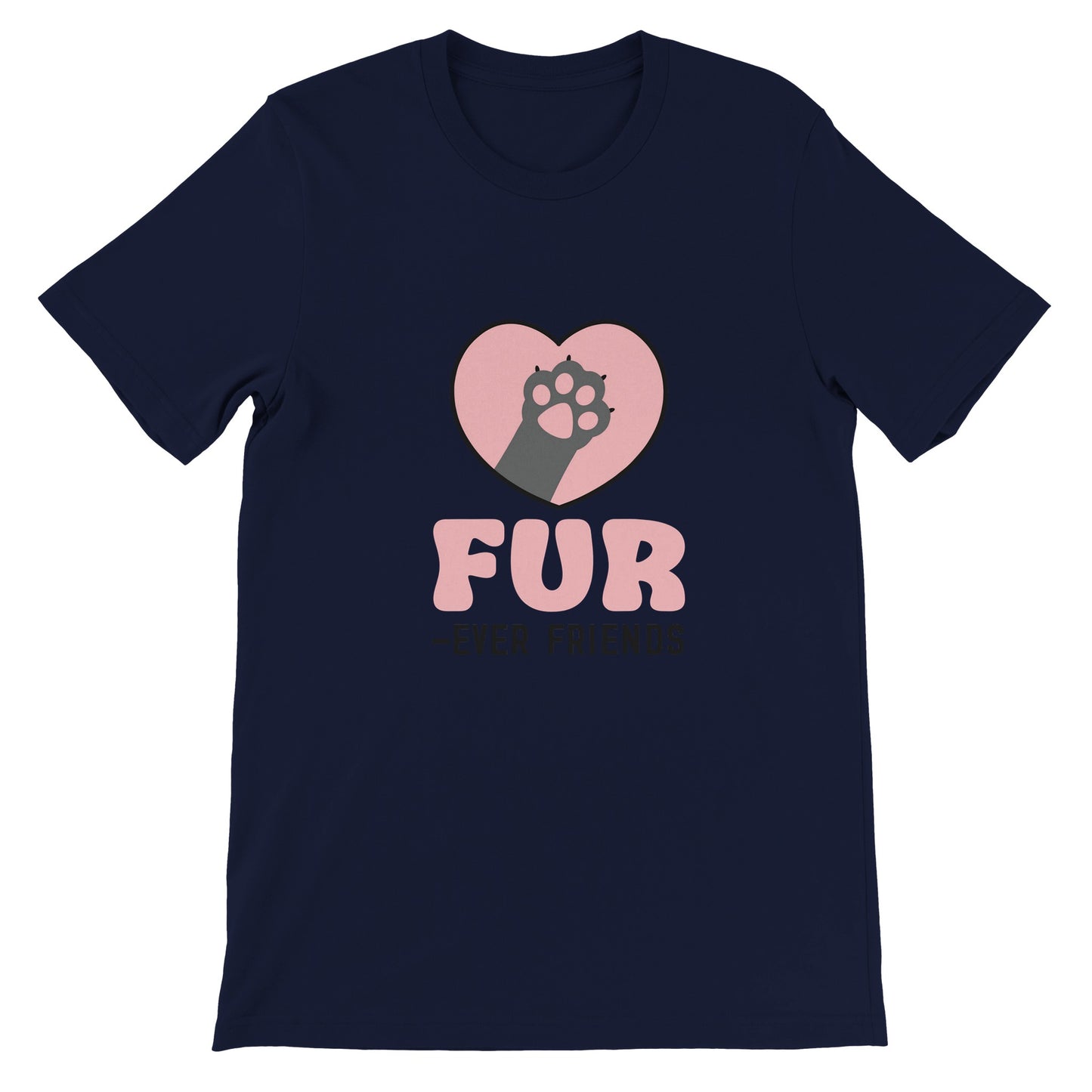 Budget Unisex Crewneck T-shirt/Fur-Ever-Friends