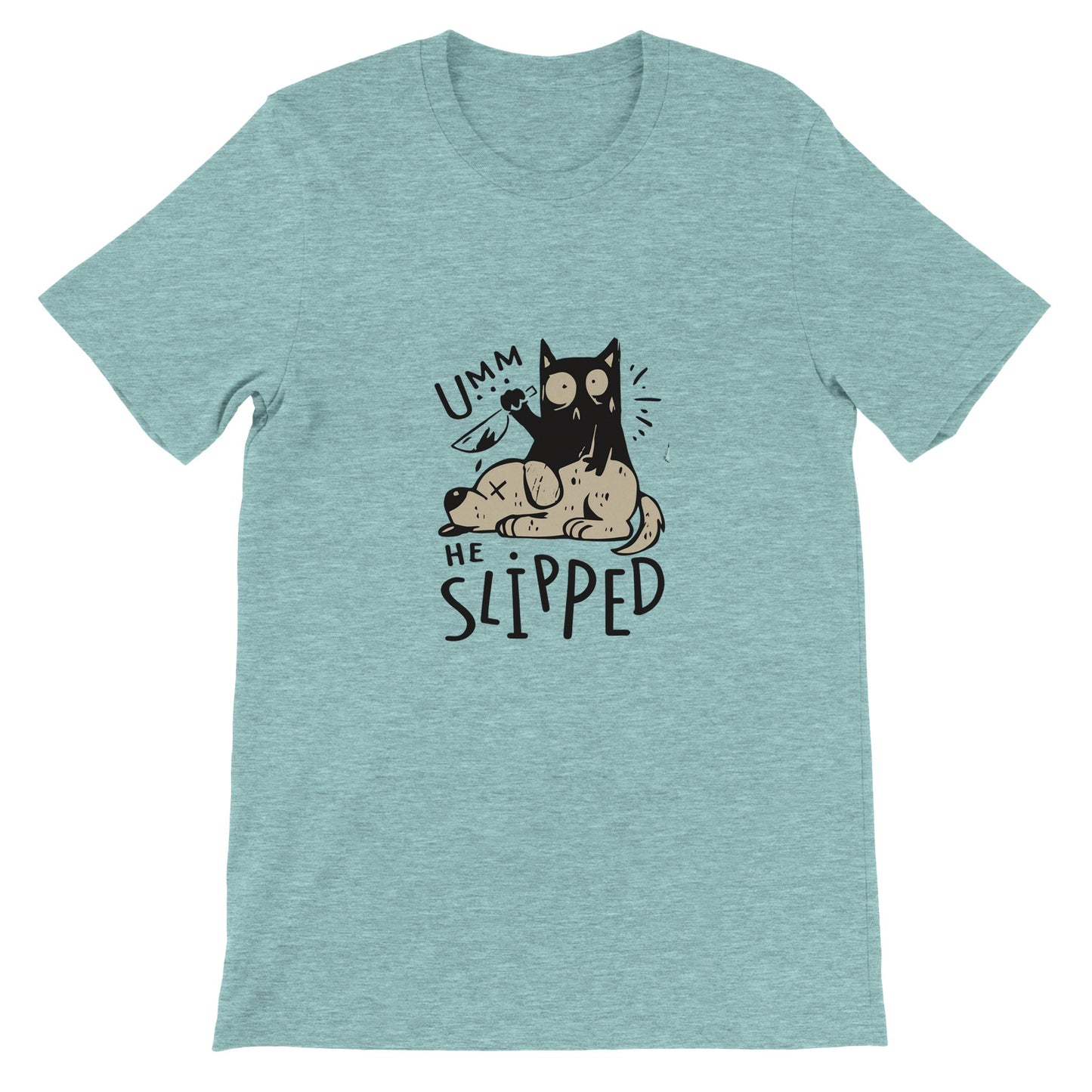 Budget Unisex Crewneck T-shirt/He-Slipped