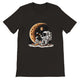 Budget Unisex Crewneck T-shirt/Astronaut-Son-Drinking-Coffee - Enet Images