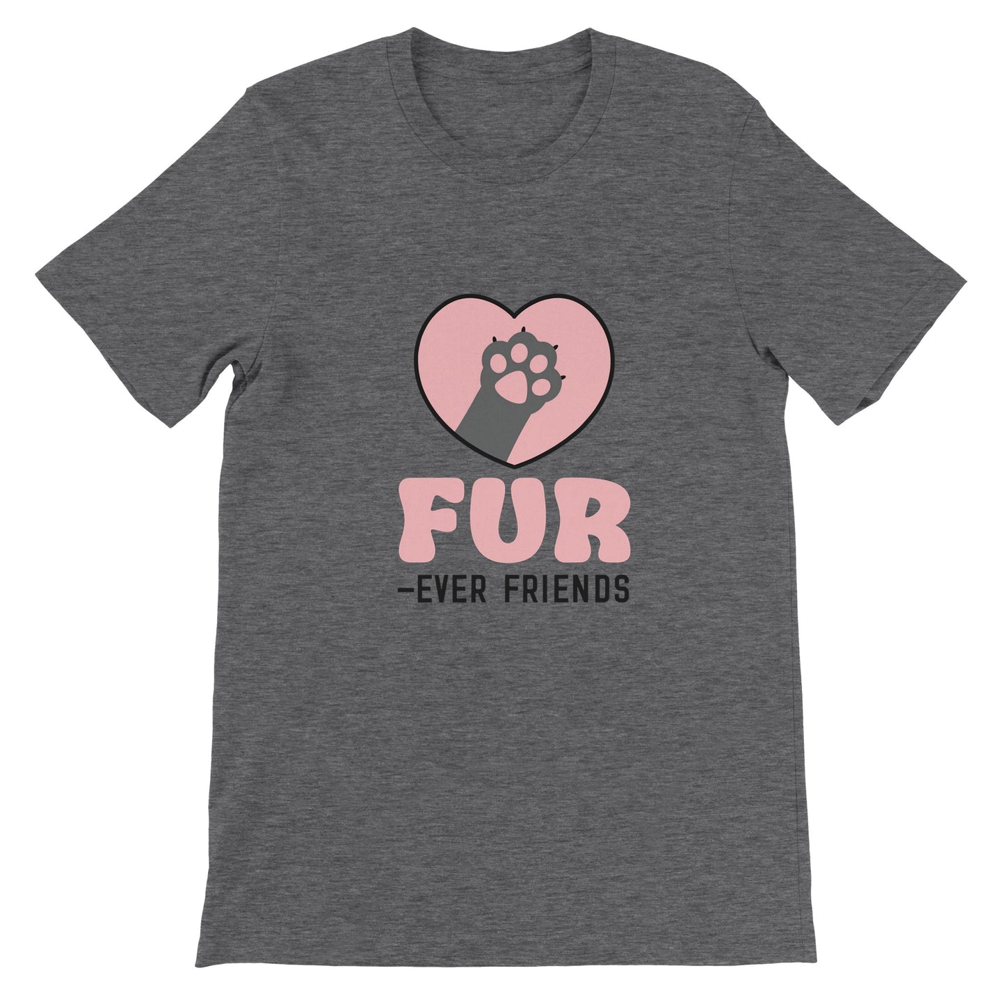 Budget Unisex Crewneck T-shirt/Fur-Ever-Friends