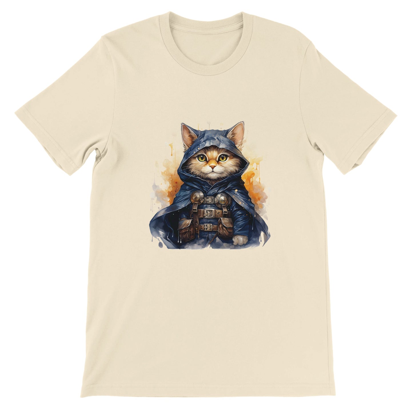 Budget Unisex Crewneck T-shirt/Cat-Crusader