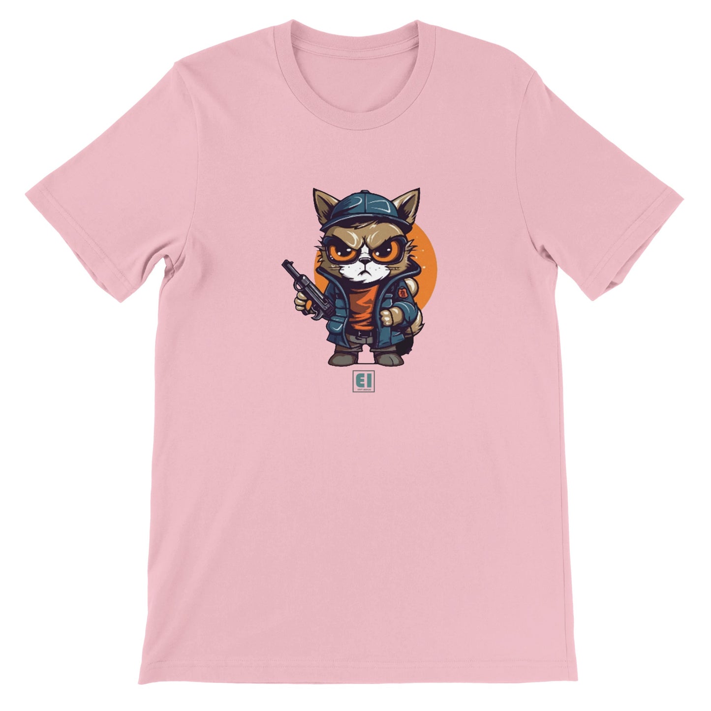 Budget Unisex Crewneck T-shirt/Cat-Fellow