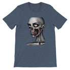 Budget Unisex Crewneck T-shirt/Zombie-Portrait - Enet Images