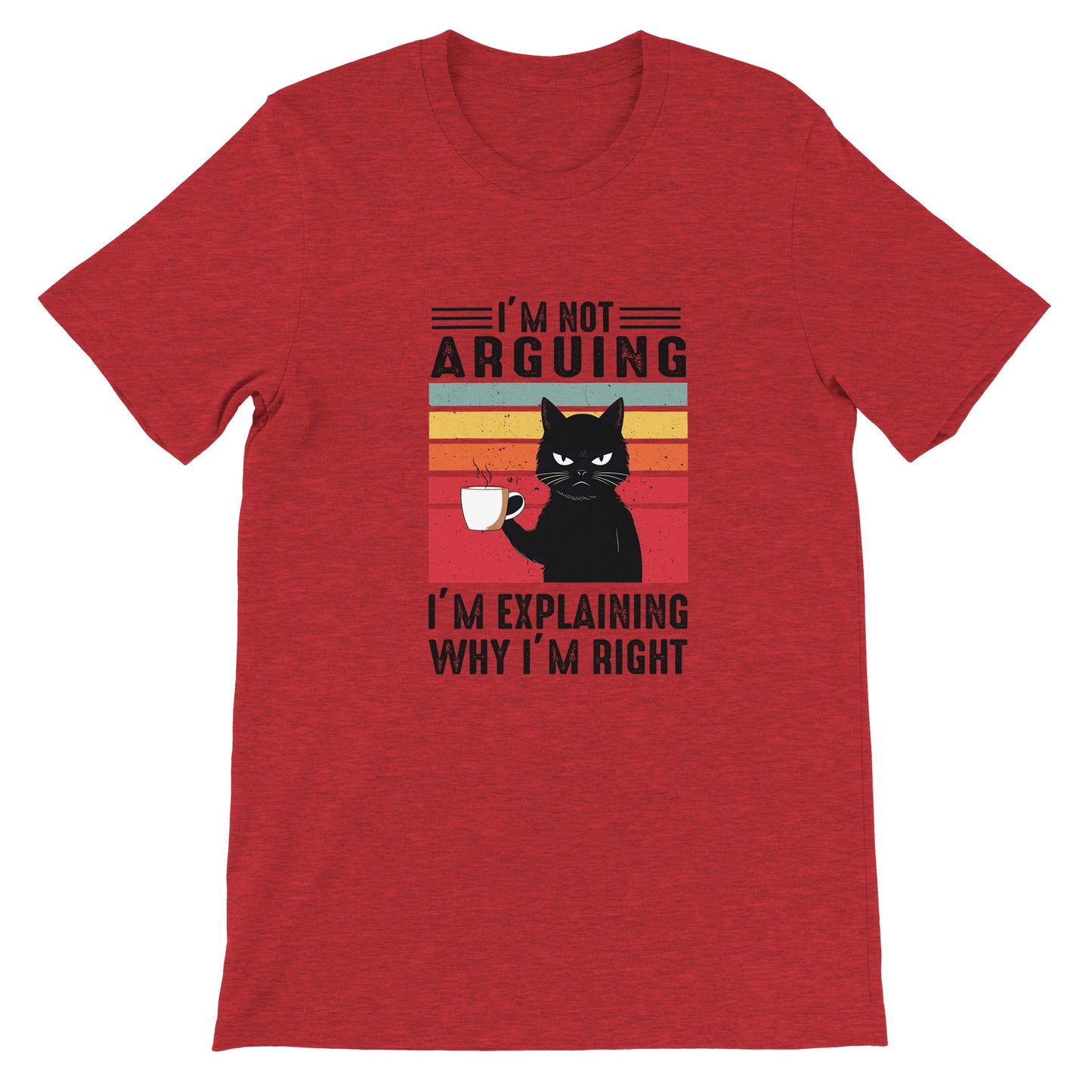 Budget Unisex Crewneck T-shirt/Explaining-Why-I-Am-Right