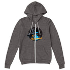 Premium Unisex Zip Hoodies/Astronaut-Spray - Enet Images