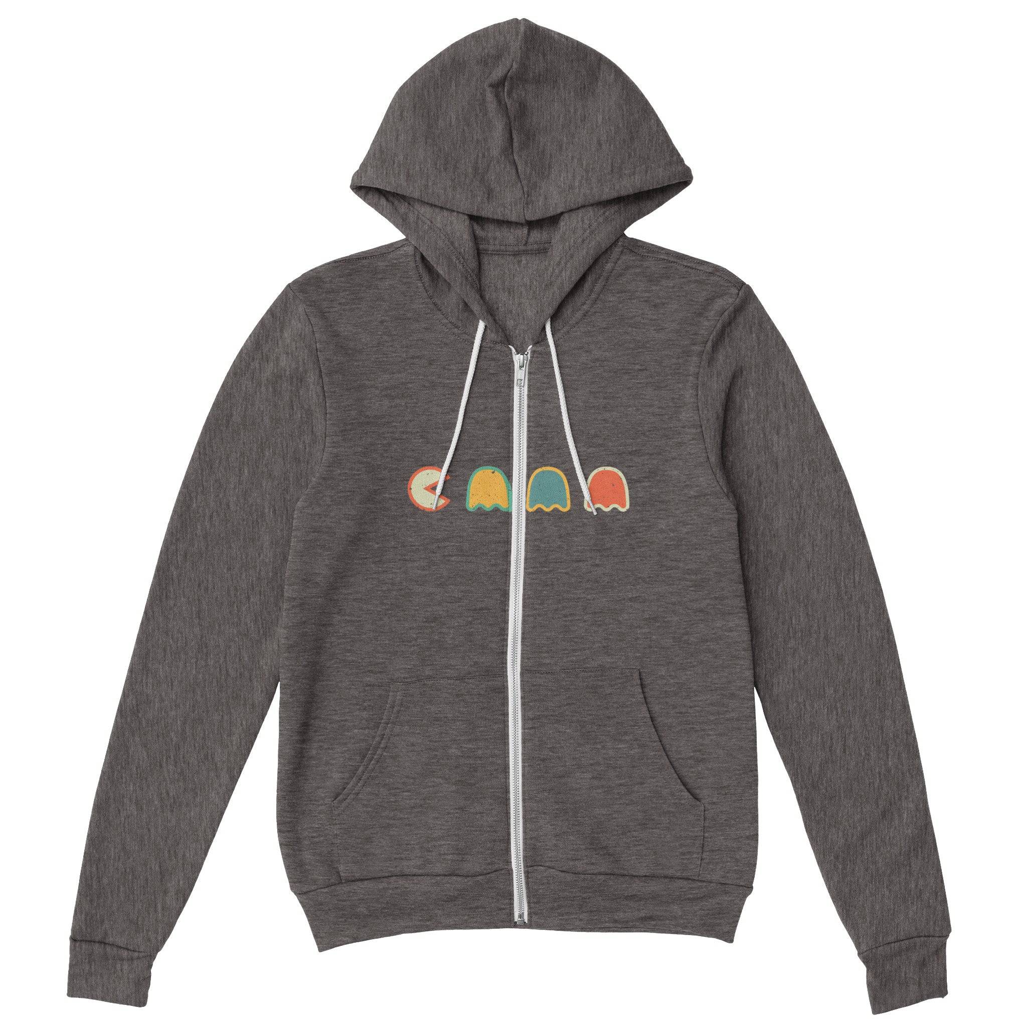 Premium Unisex Zip Hoodies/Pac-Man - Enet Images