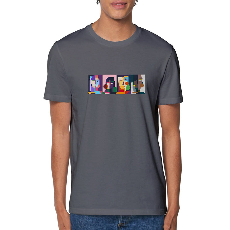 100% Organic Unisex T-shirt/Abstract-Art - Enet Images