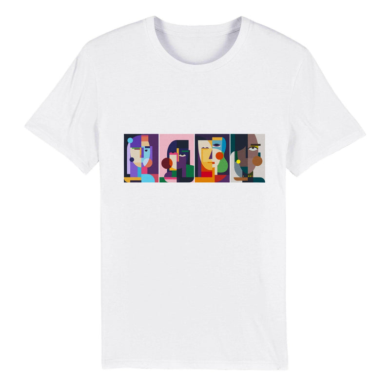 100% Organic Unisex T-shirt/Abstract-Art - Enet Images
