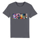 100% Organic Unisex T-shirt/Abstract-Art - Enet Images