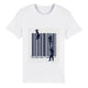 100% Organic Unisex T-shirt/Barcode - Enet Images
