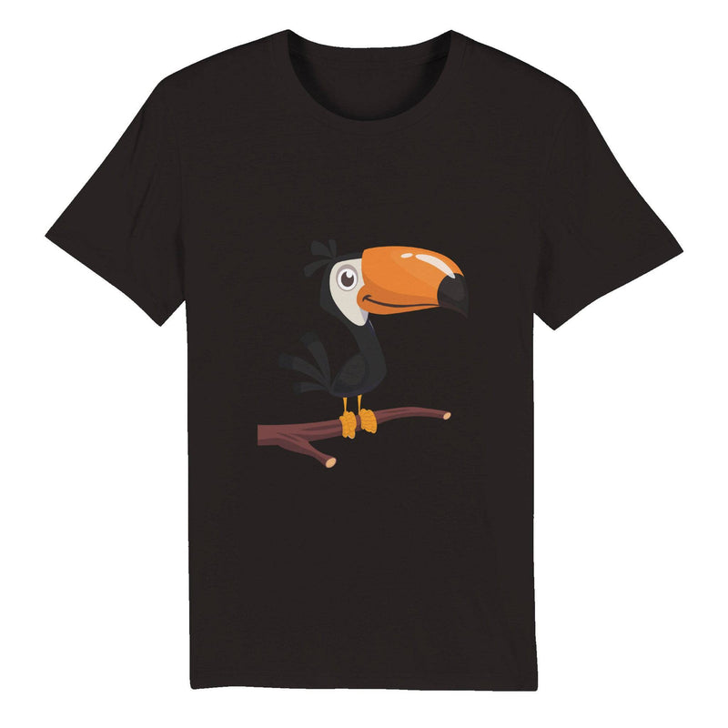 100% Organic Unisex T-shirt/Bird - Enet Images